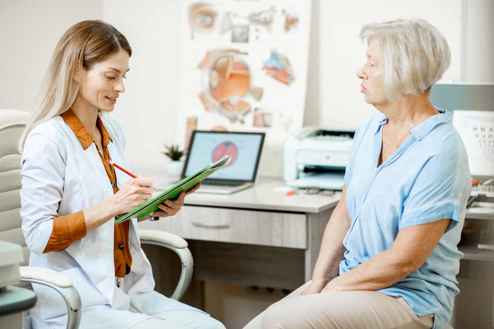 LASIK Eye Surgery Recovery with Doctor
